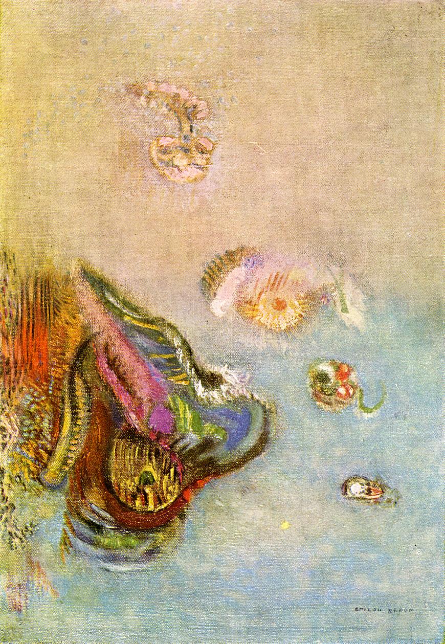 Reproductions of Odilon Redon's art Animals of the Sea Reproductions of Odilon Redon's art Animals of the Sea
